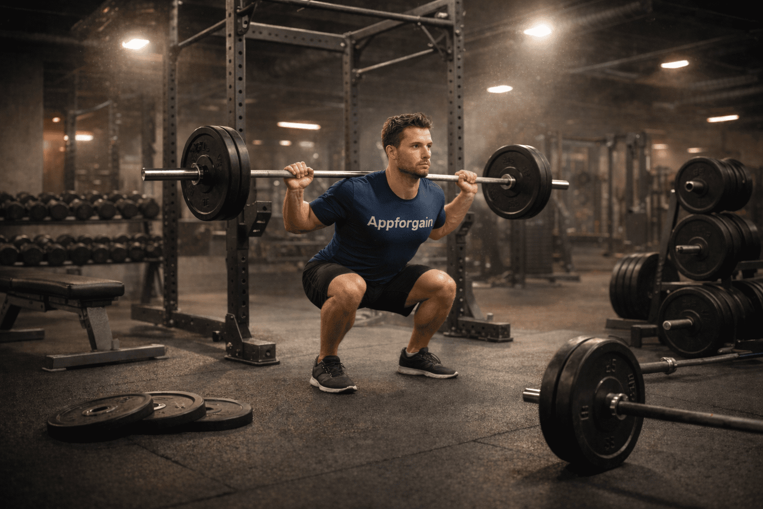 Squat musculation